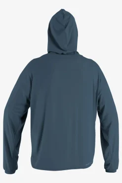 24-7 Traveler Long Sleeve Sun Hoodie - Copen Blue | O'Neill