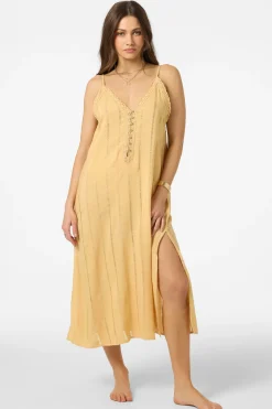 Addison Midi Cover-Up Dress - New Wheat | O'Neill
