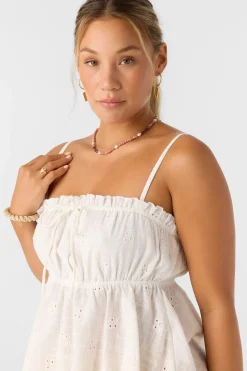 Alexia Sleeveless Top - White | O'Neill