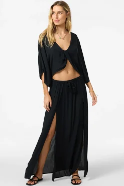 Anna Reversible Cover-Up Top - Black | O'Neill