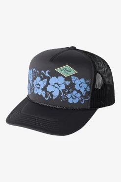 Arlie Trucker Hat - Washed Black | O'Neill