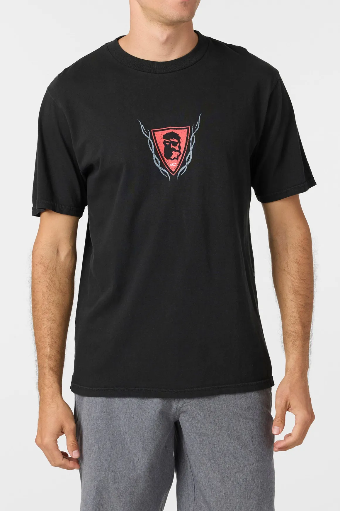 Askew Relaxed Fit Tee - Black | O'Neill