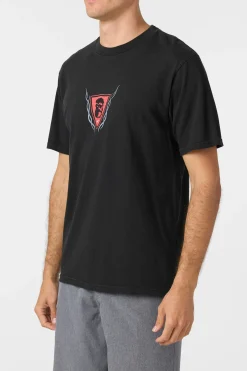 Askew Relaxed Fit Tee - Black | O'Neill