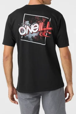 Askew Relaxed Fit Tee - Black | O'Neill