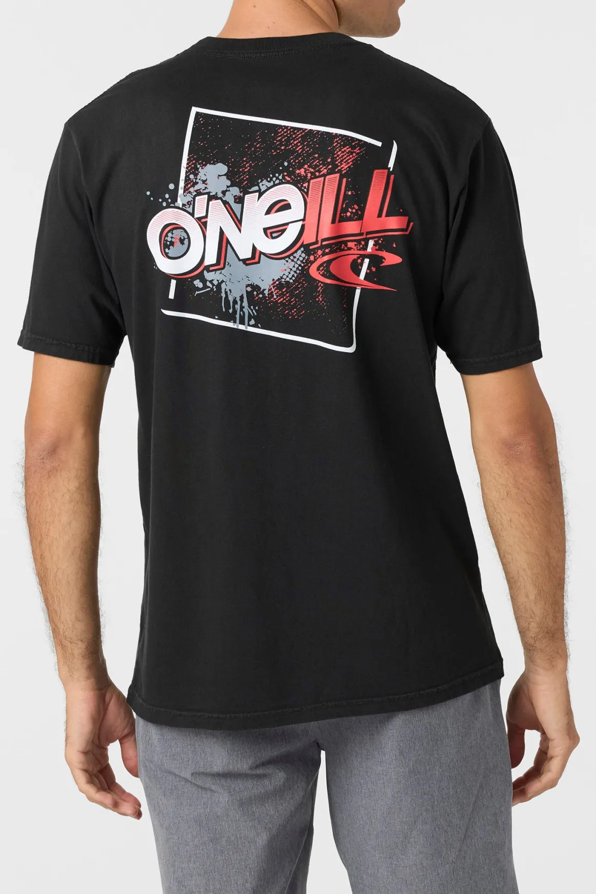 Askew Relaxed Fit Tee - Black | O'Neill