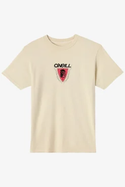 Askew Relaxed Fit Tee - Lt Khaki | O'Neill