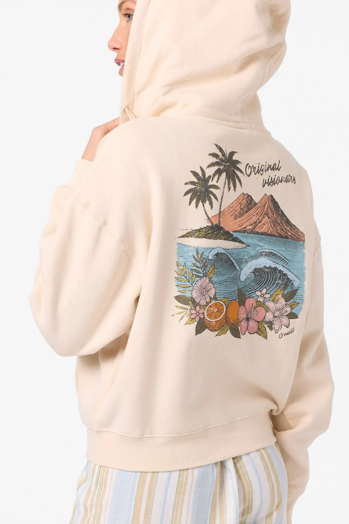 Atwood Zip Hoody Zip Fleece - Tapioca | O'Neill