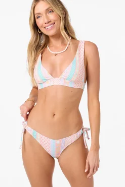 Bali Floral Cancun Revo Bralette Top - Tapioca | O'Neill