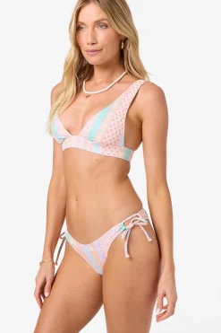 Bali Floral Cancun Revo Bralette Top - Tapioca | O'Neill