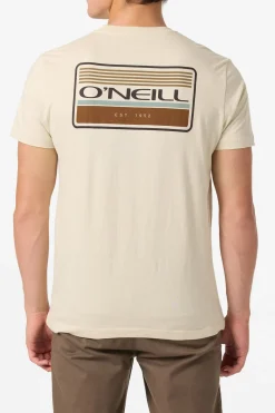 Banner Standard Fit Tee - Lt Khaki | O'Neill