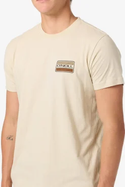 Banner Standard Fit Tee - Lt Khaki | O'Neill