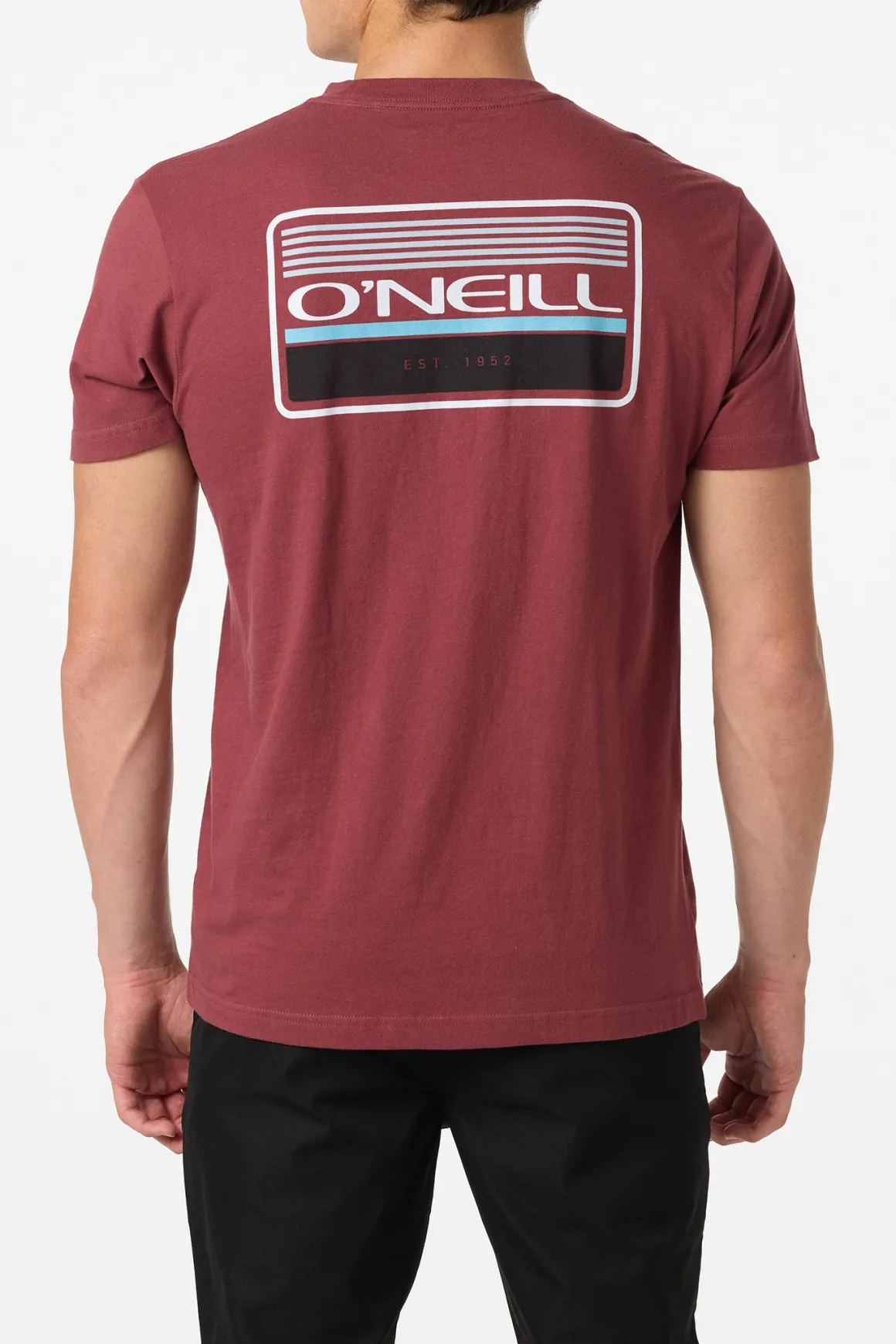 Banner Standard Fit Tee - Oxblood Red | O'Neill