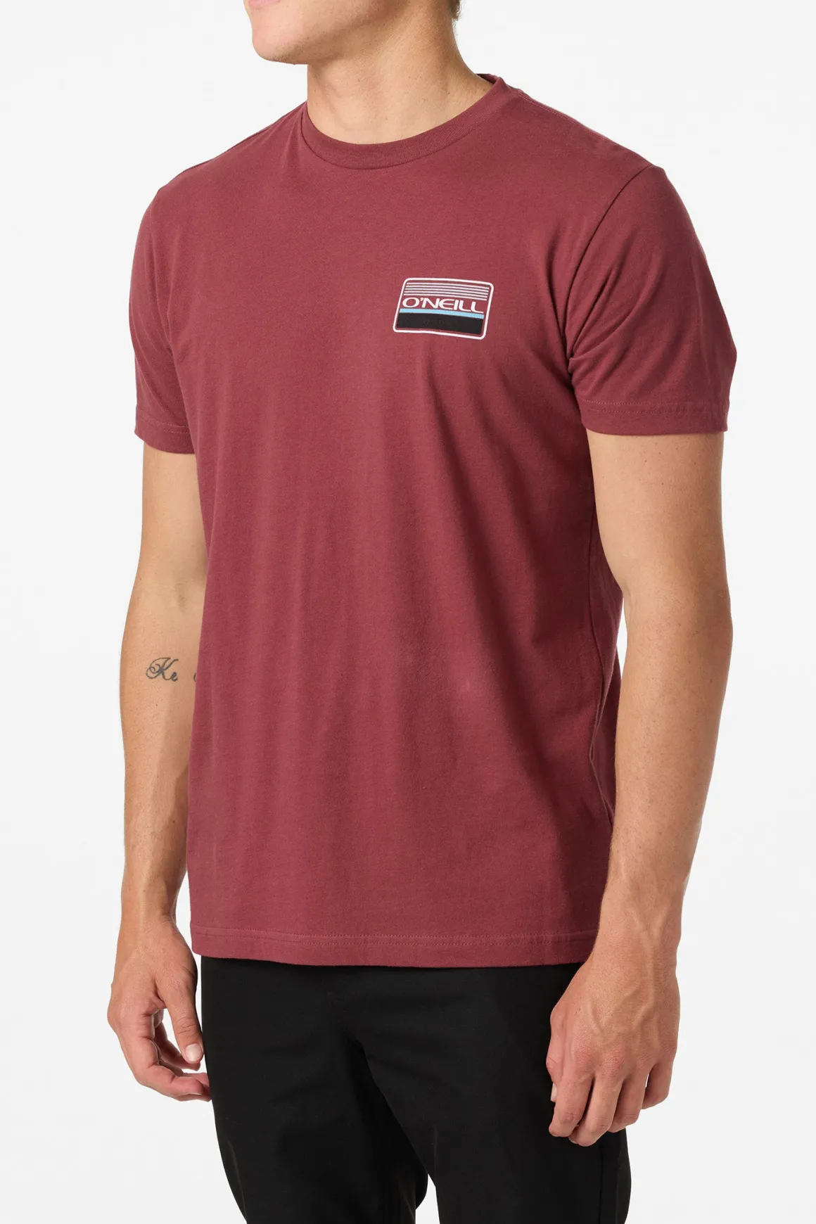 Banner Standard Fit Tee - Oxblood Red | O'Neill