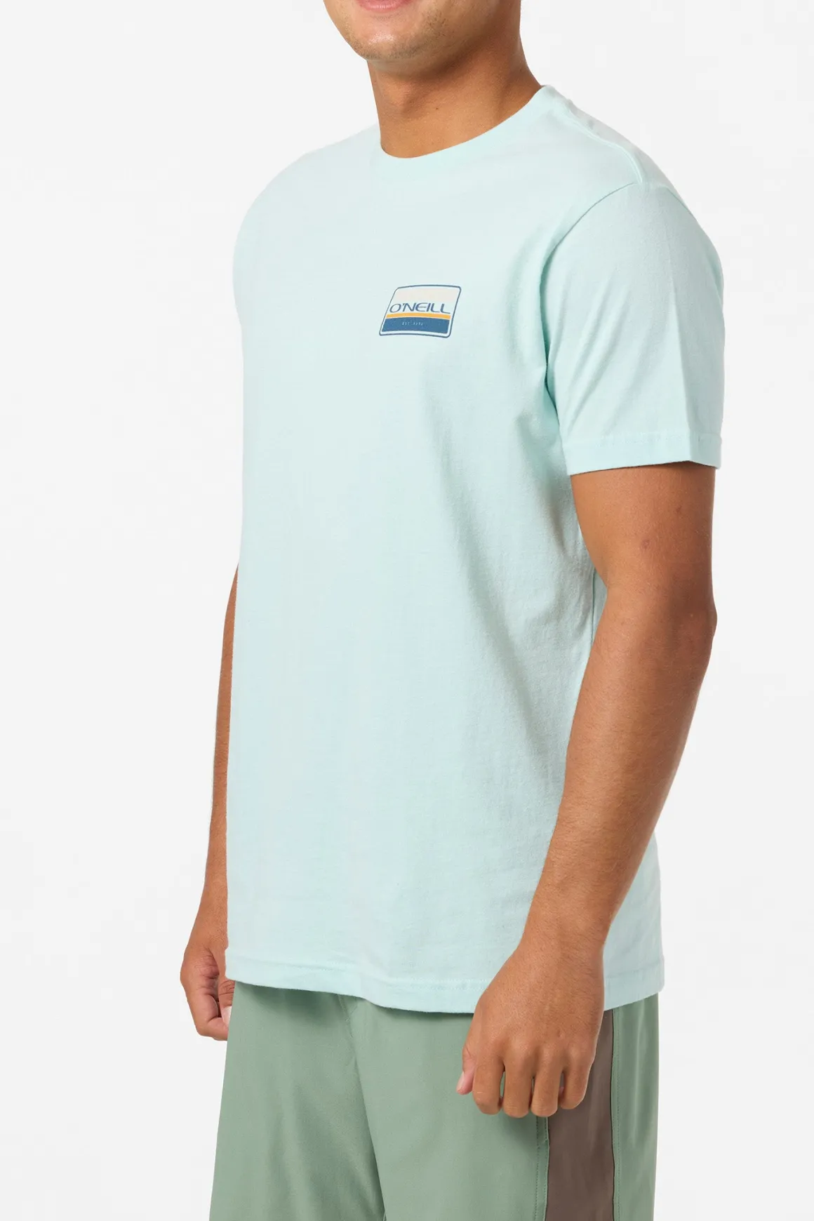 Banner Standard Fit Tee - Pastel Turquoise | O'Neill