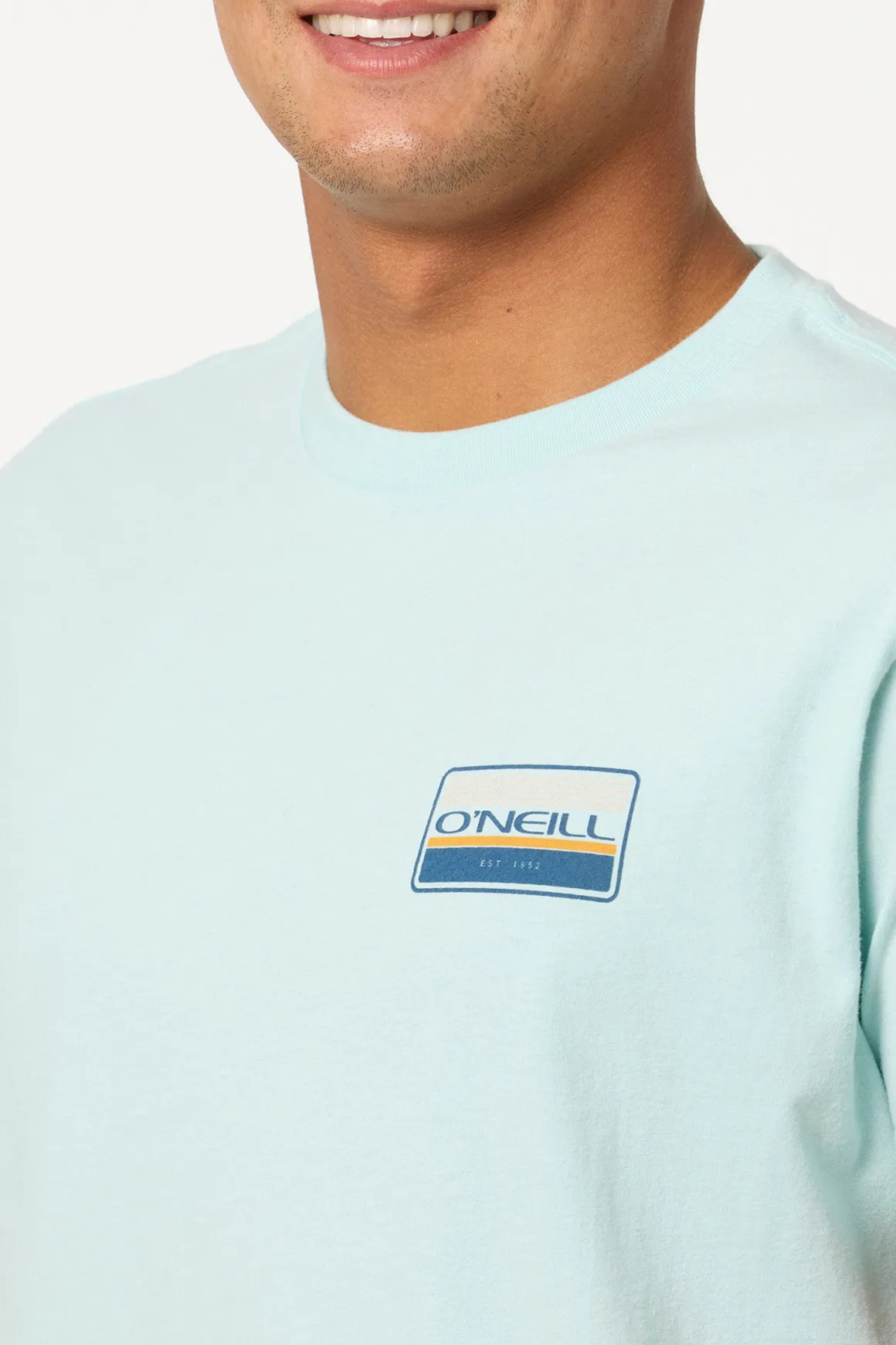 Banner Standard Fit Tee - Pastel Turquoise | O'Neill