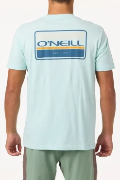 Banner Standard Fit Tee - Pastel Turquoise | O'Neill
