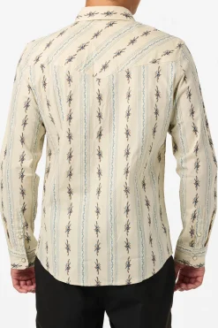 Bar Dog Long Sleeve Standard Fit Long Sleeve Shirt - Lt Khaki | O'Neill