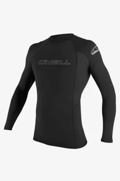 Basic Skins 50+ Long Sleeve Rashguard - Black | O'Neill