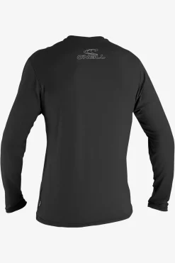 Basic Skins 50+ Long Sleeve Sun Shirt - Black | O'Neill