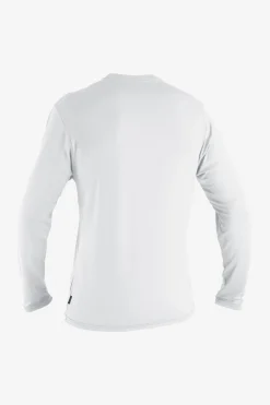 Basic Skins 30+ Long Sleeve Sun Shirt - White | O'Neill