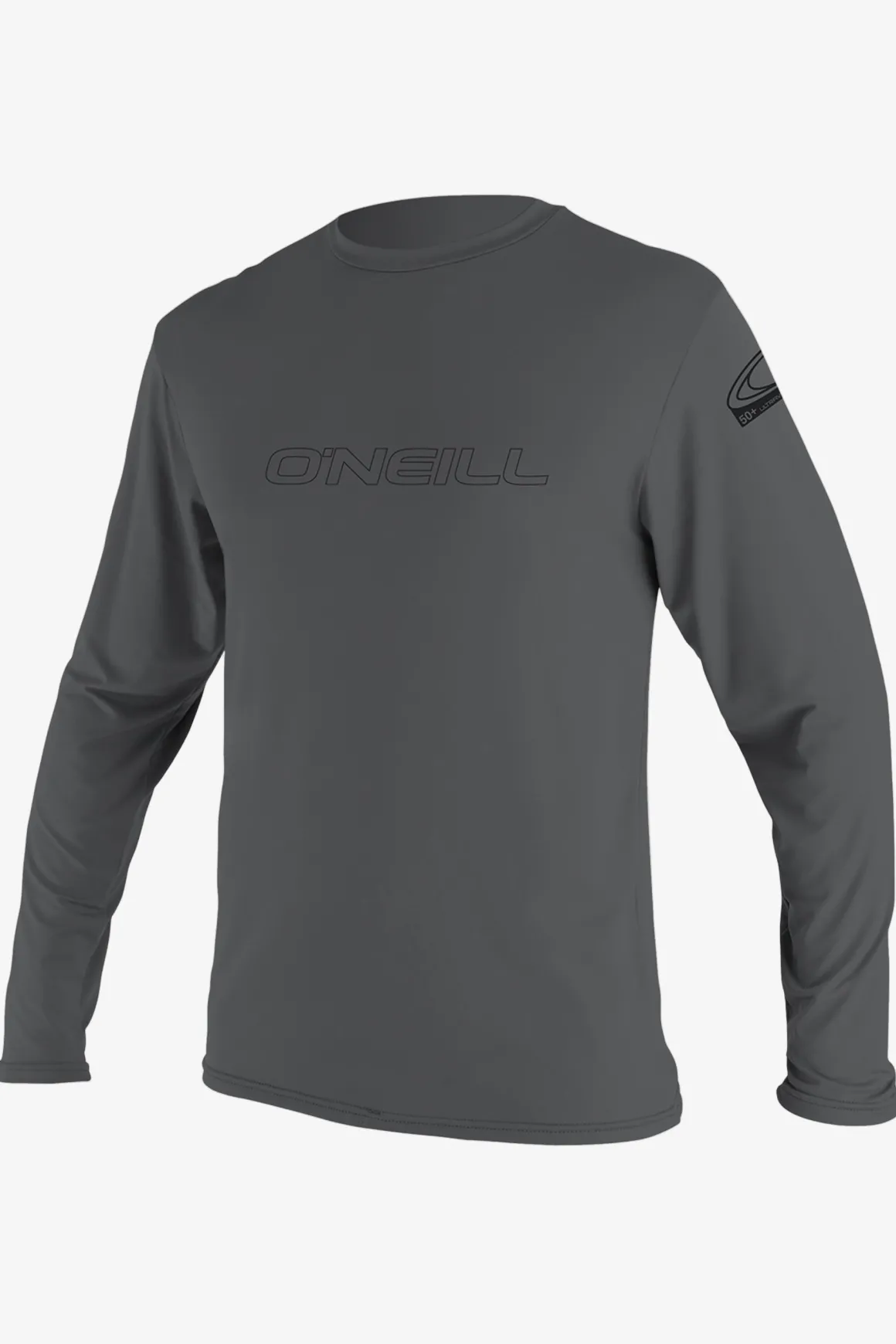 Basic Skins 50+ Long Sleeve Sun Shirt - Smoke | O'Neill
