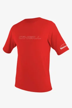 Basic Skins 50+ Sun Shirt - Red | O'Neill