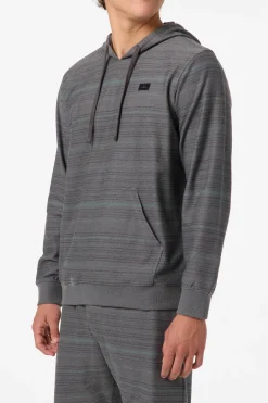 Bavaro Stripe Hoodie Pullover Fleece - Dark Shadow | O'Neill