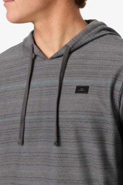 Bavaro Stripe Hoodie Pullover Fleece - Dark Shadow | O'Neill