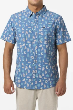 Beachside Standard Fit Shirt - Copen Blue | O'Neill