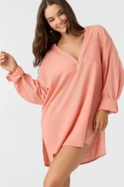 Belizin Cover-Up Dress - Canyon Clay | O'Neill