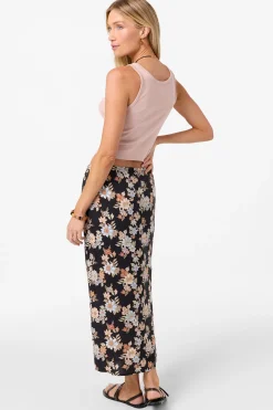 Bellamy Bali Floral Midi Skirt