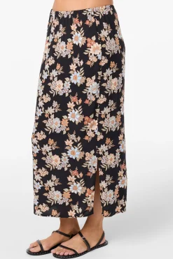 Bellamy Bali Floral Midi Skirt