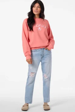 Boardwalk Crew Neck Fleece - Porcelain Rose | O'Neill
