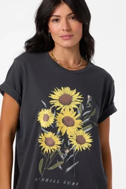 Botanic Blossom Tee - Washed Black | O'Neill