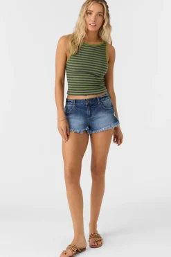 Bowie Denim Shorts - Blue Grass Wash | O'Neill