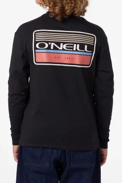 Boy's Banner Long Sleeve Tee - Black | O'Neill