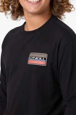Boy's Banner Long Sleeve Tee - Black | O'Neill