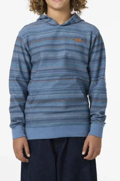 Boy's Bavaro Stripe Pullover - Blue Mirage | O'Neill
