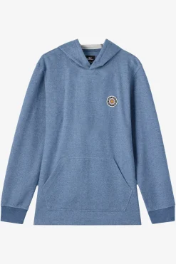 Boy's Cantina Hooded Textured Knit Pullover - Blue Mirage | O'Neill