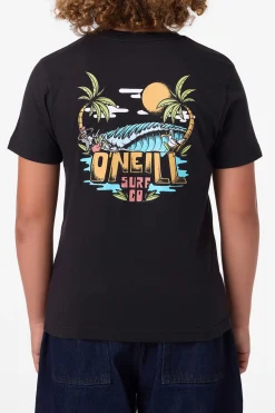 Boy's Chillin' Bones Tee - Black | O'Neill