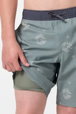 Boy's Hermosa Elastic Waist Lined 16