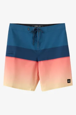 Boy's Hyperfreak Heat Block 17" Boardshorts - Persimmon | O'Neill