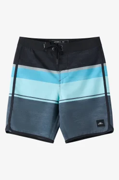 Boy's Lennox Scallop 16" Boardshorts - Phantom | O'Neill