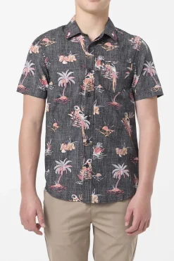 Boy's Oasis Shirt - Black 2 | O'Neill