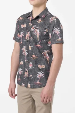 Boy's Oasis Shirt - Black 2 | O'Neill