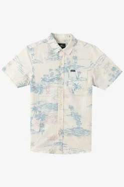 Boy's Oasis Standard Fit Shirt - Cream | O'Neill
