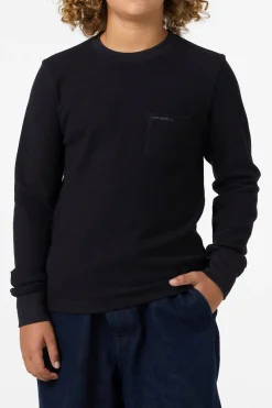 Boy's Overland Thermal Pullover - Black | O'Neill