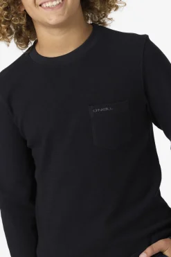 Boy's Overland Thermal Pullover - Black | O'Neill
