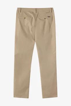 Boy's Redlands Hybrid Pant Standard - Khaki | O'Neill