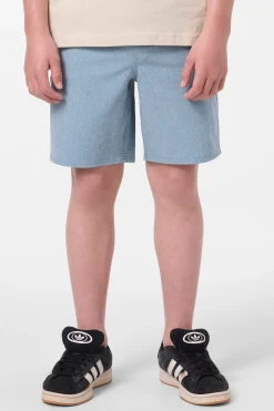 Boy's Reserve Elastic Waist 16" Hybrid Shorts - Heather Citadel | O'Neill
